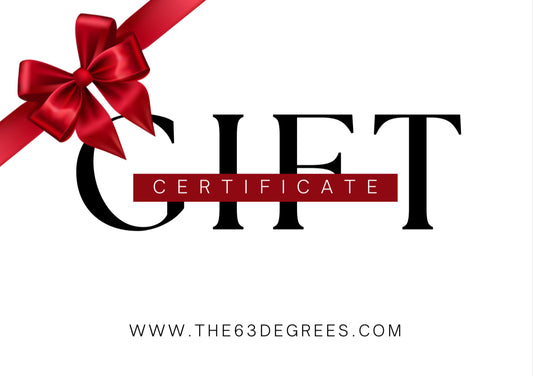 THE 63 DEGREES GIFT CARD
